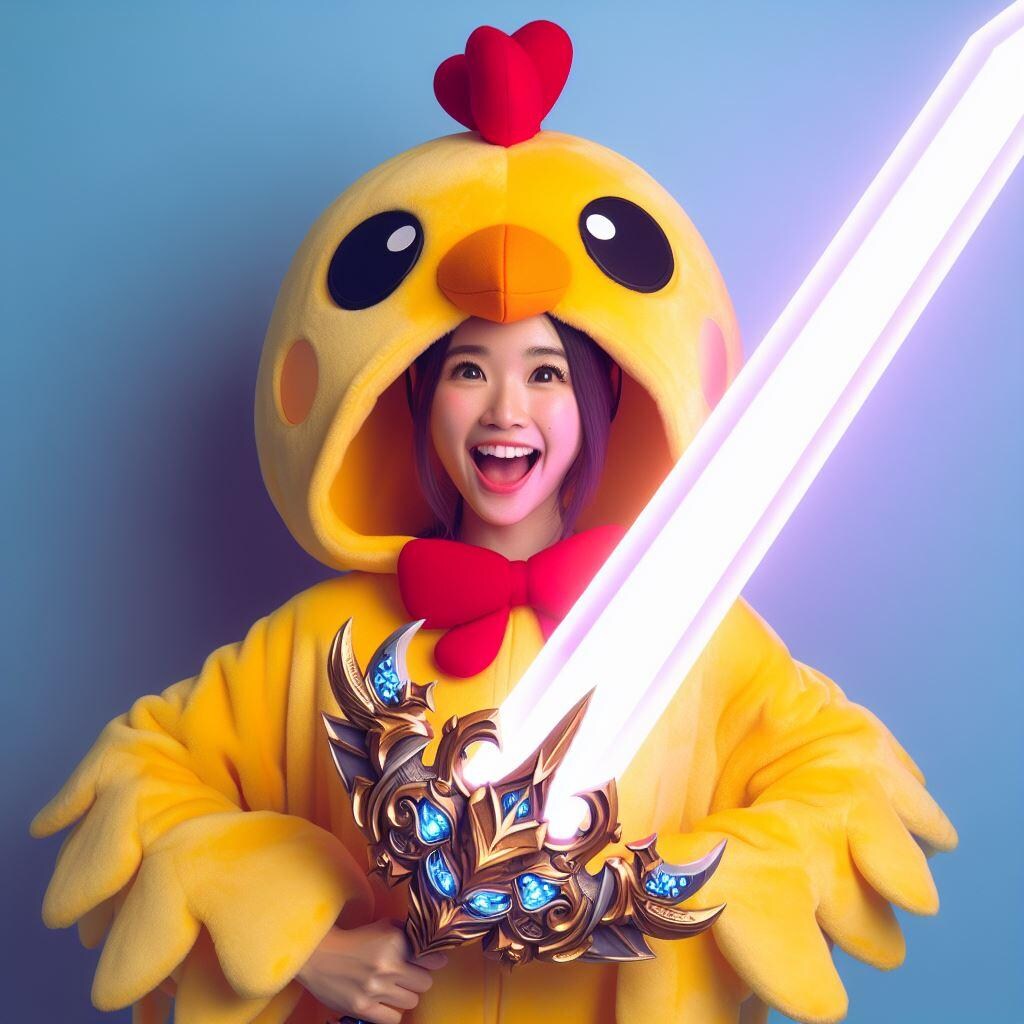 これがでんせつのけん🐣