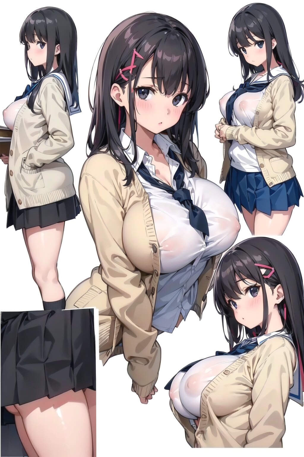 School Girl(Design Sheet)