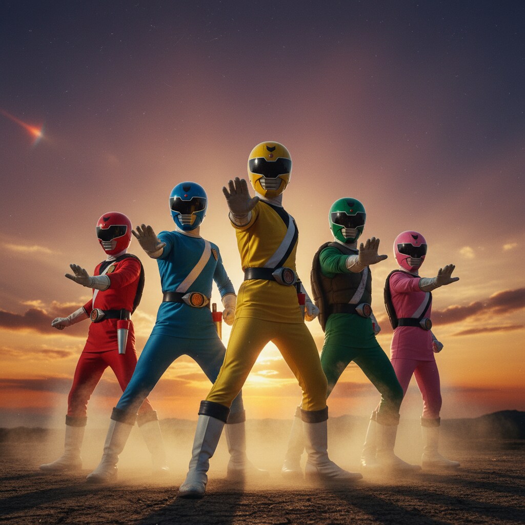 ゴレンジャイ。