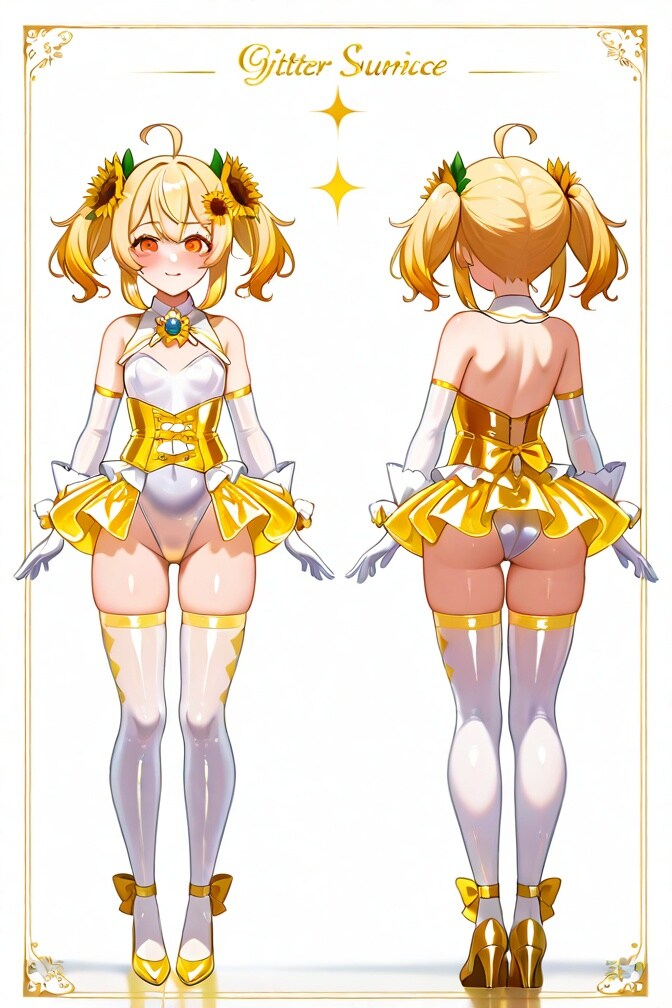 オリジナルキャラ　レオタード6