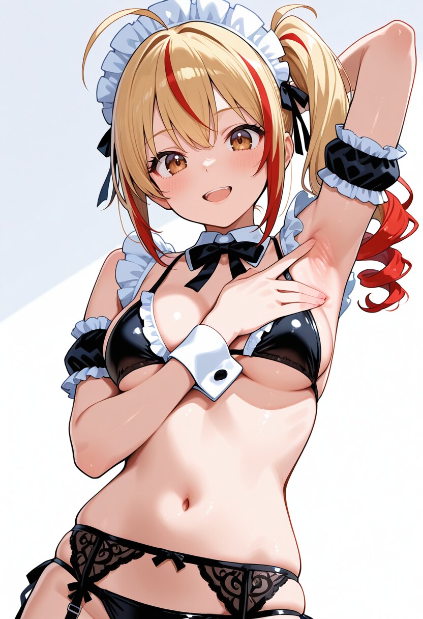 ビキニメイドな金髪ギャル娘（名前未定）