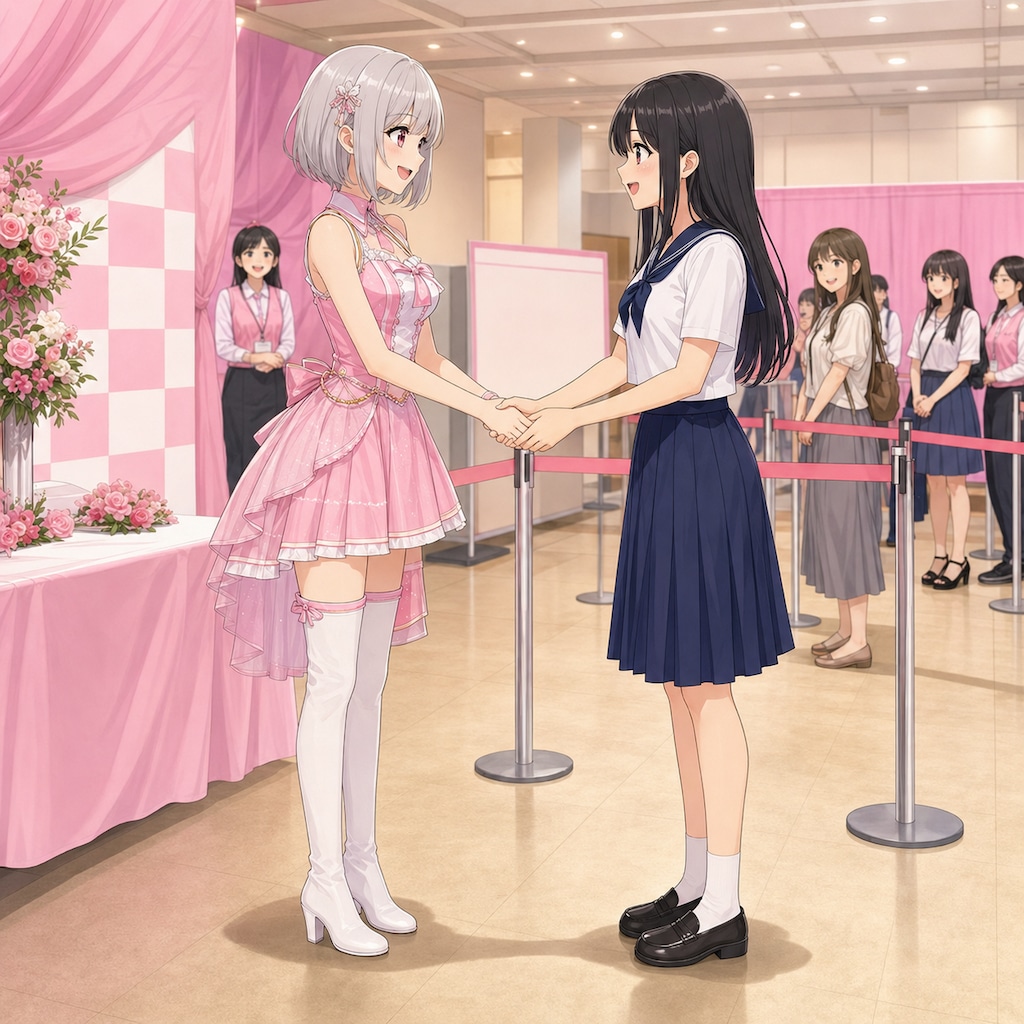 握手会のコーデ