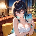 お風呂上がりにダラダラ 2枚目