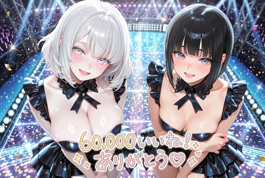 祝！　60,000いいね！　ありがとう♡