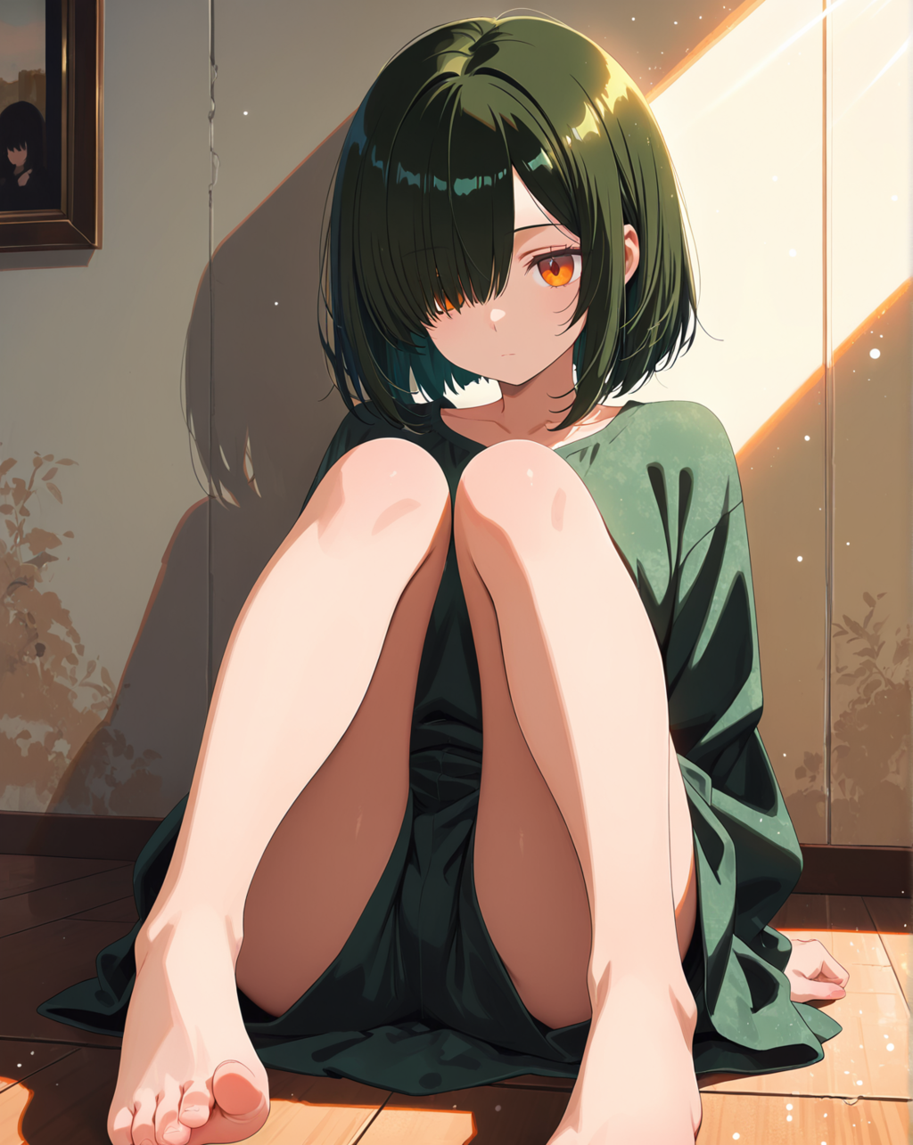 裸足の女の子が大好き