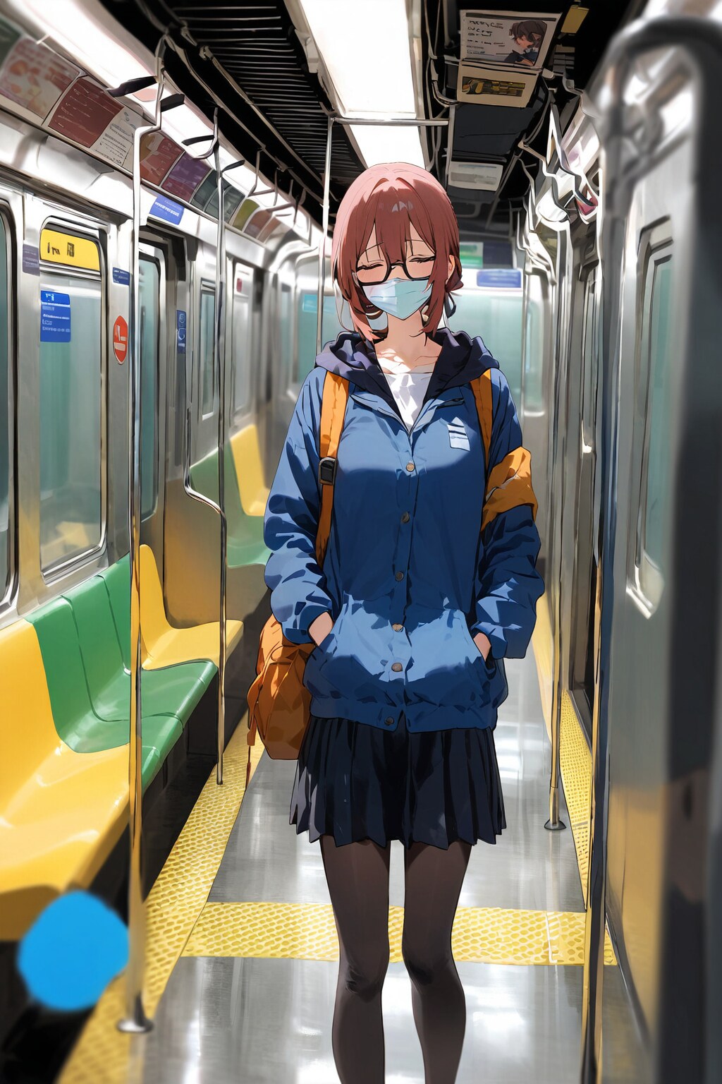 悲しみは地下鉄で見失った　僕は死ねばいい | の人気AIイラスト・グラビア