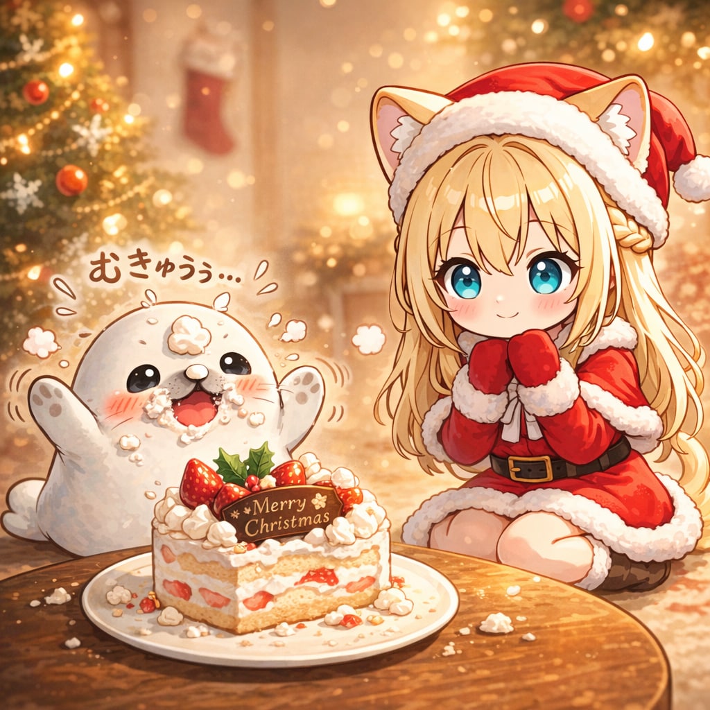 白鼻のアザラシちゃん | の人気AIイラスト・グラビア