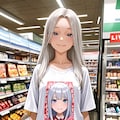 姉をTシャツ1枚で買い物に連れ出してみた！ 4枚目