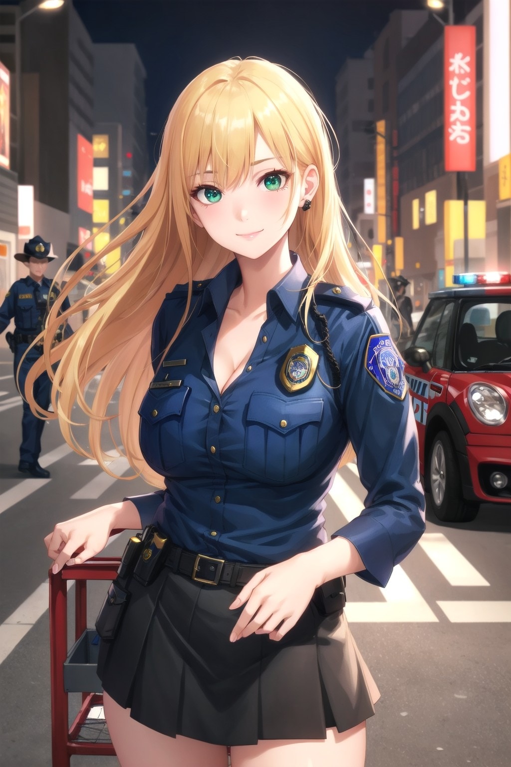 セクシー婦警さん | の人気AIイラスト・グラビア