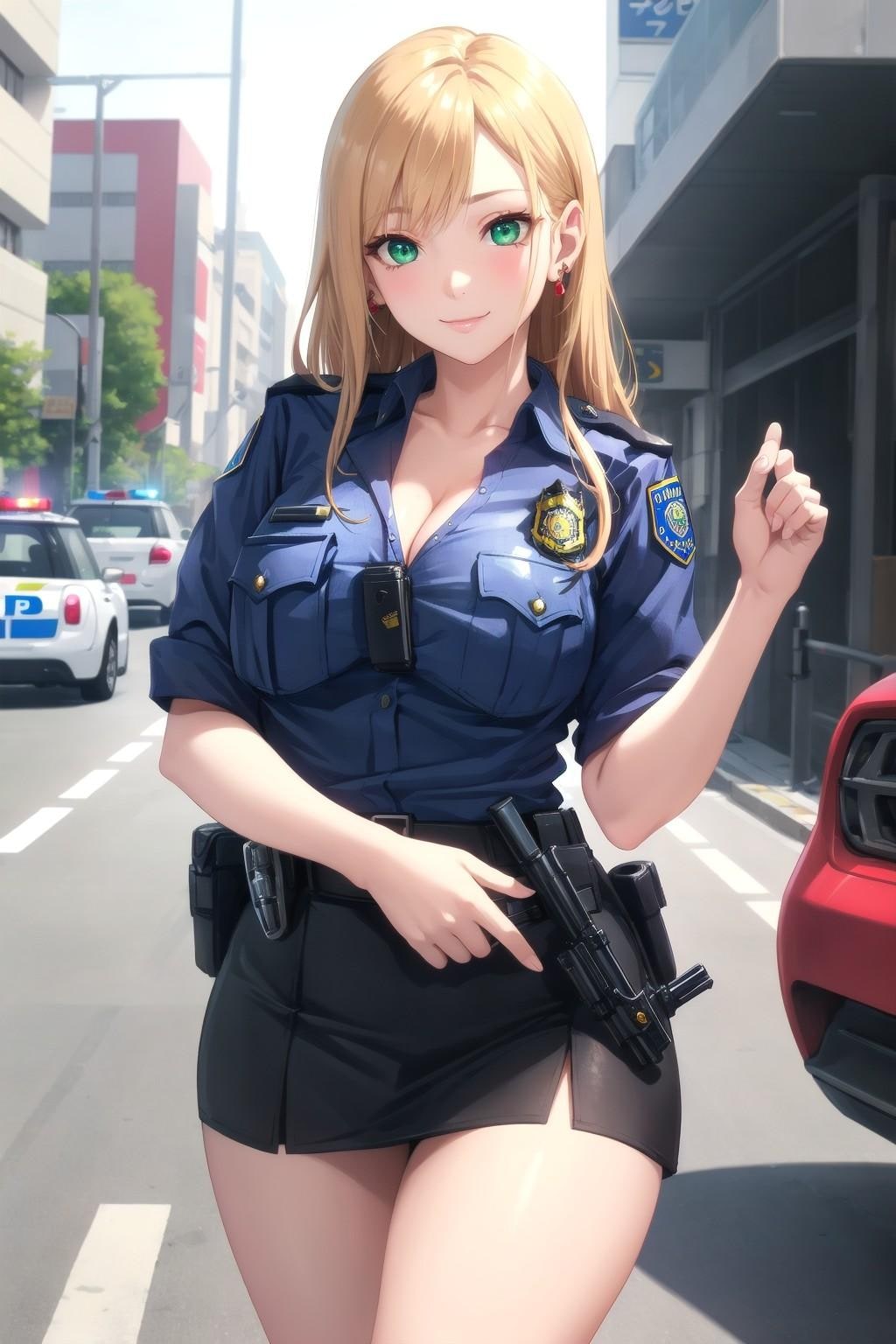 セクシー婦警さん