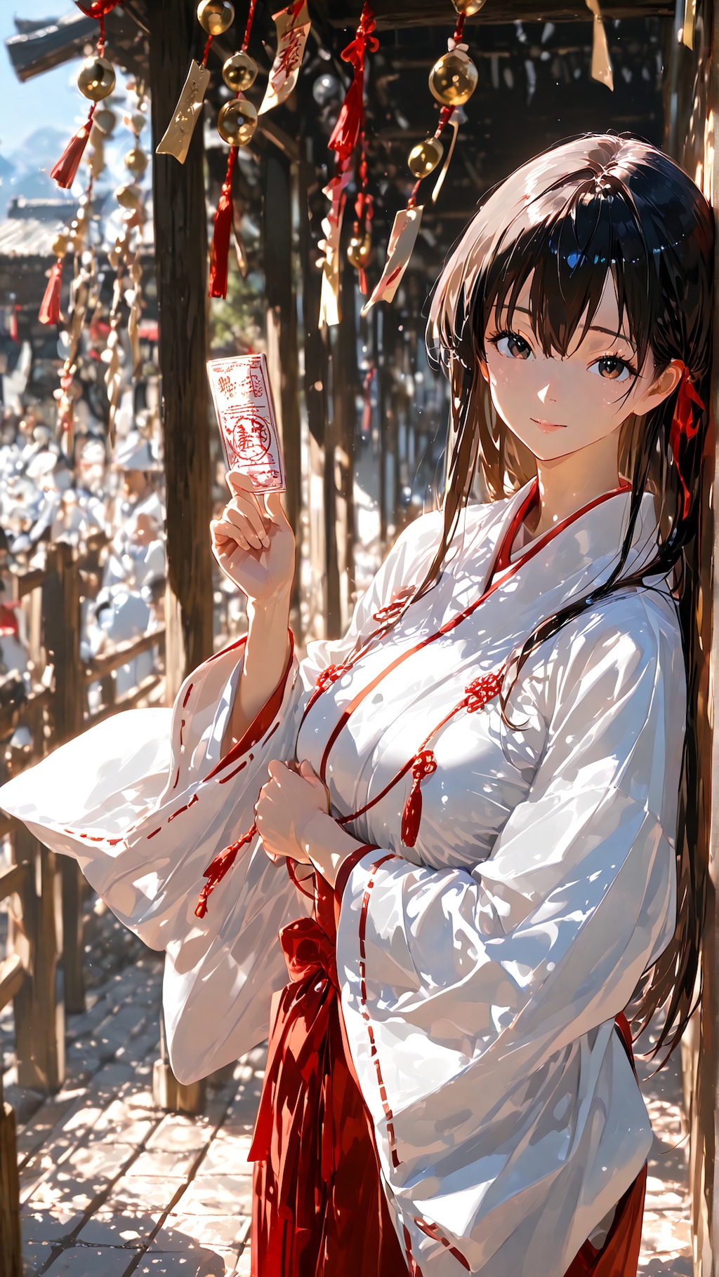 3月5日で巫女の日《Stable Diffusion XL版》