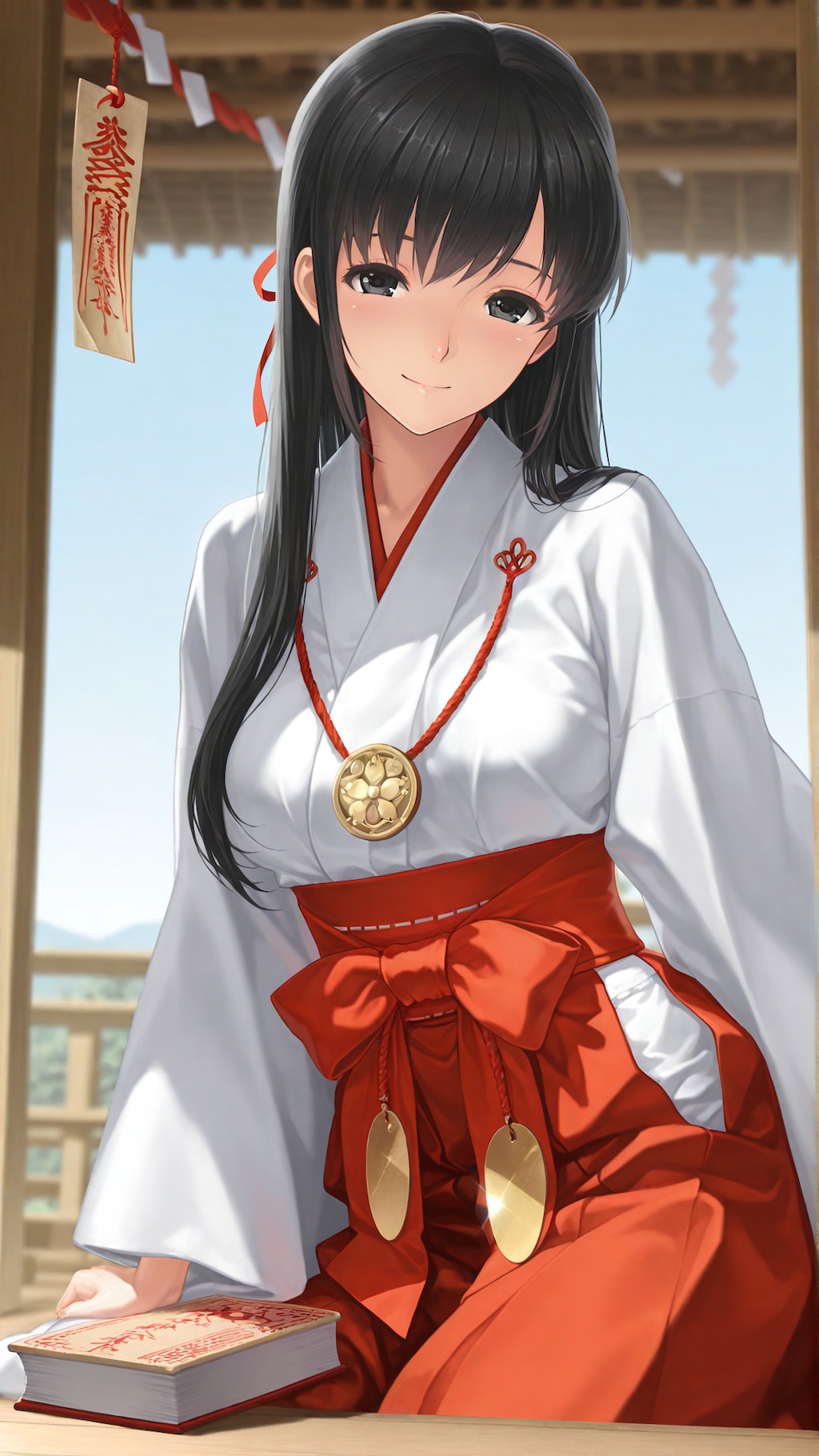 3月5日で巫女の日《Stable Diffusion XL版》