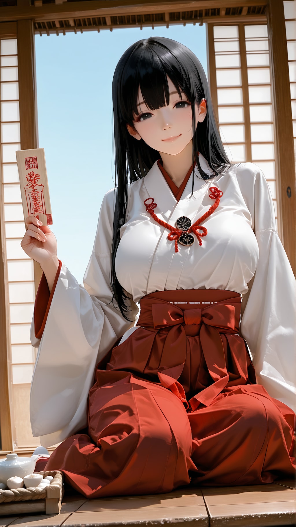 3月5日で巫女の日《Stable Diffusion XL版》