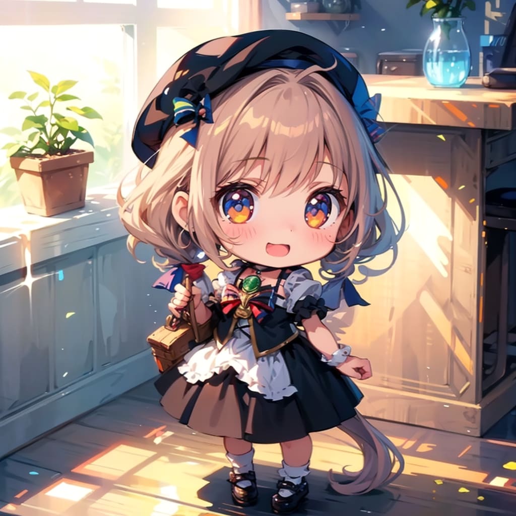 ちびちゃん「ごはん、一緒いこう？」。
