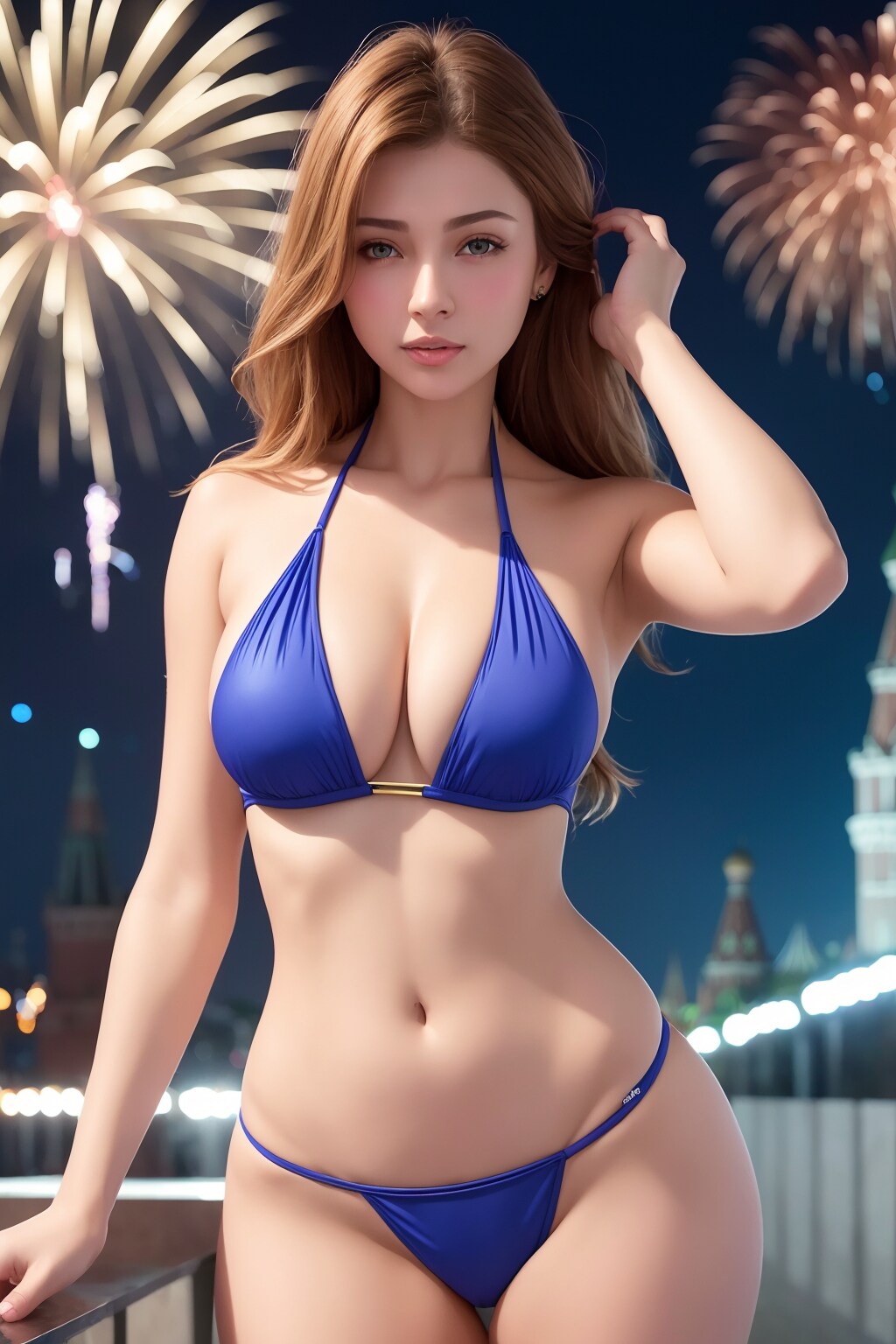 ロシアは西側に負けていないと思わせるモスクワ美女