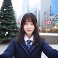 自撮りクリスマス③ 11枚目