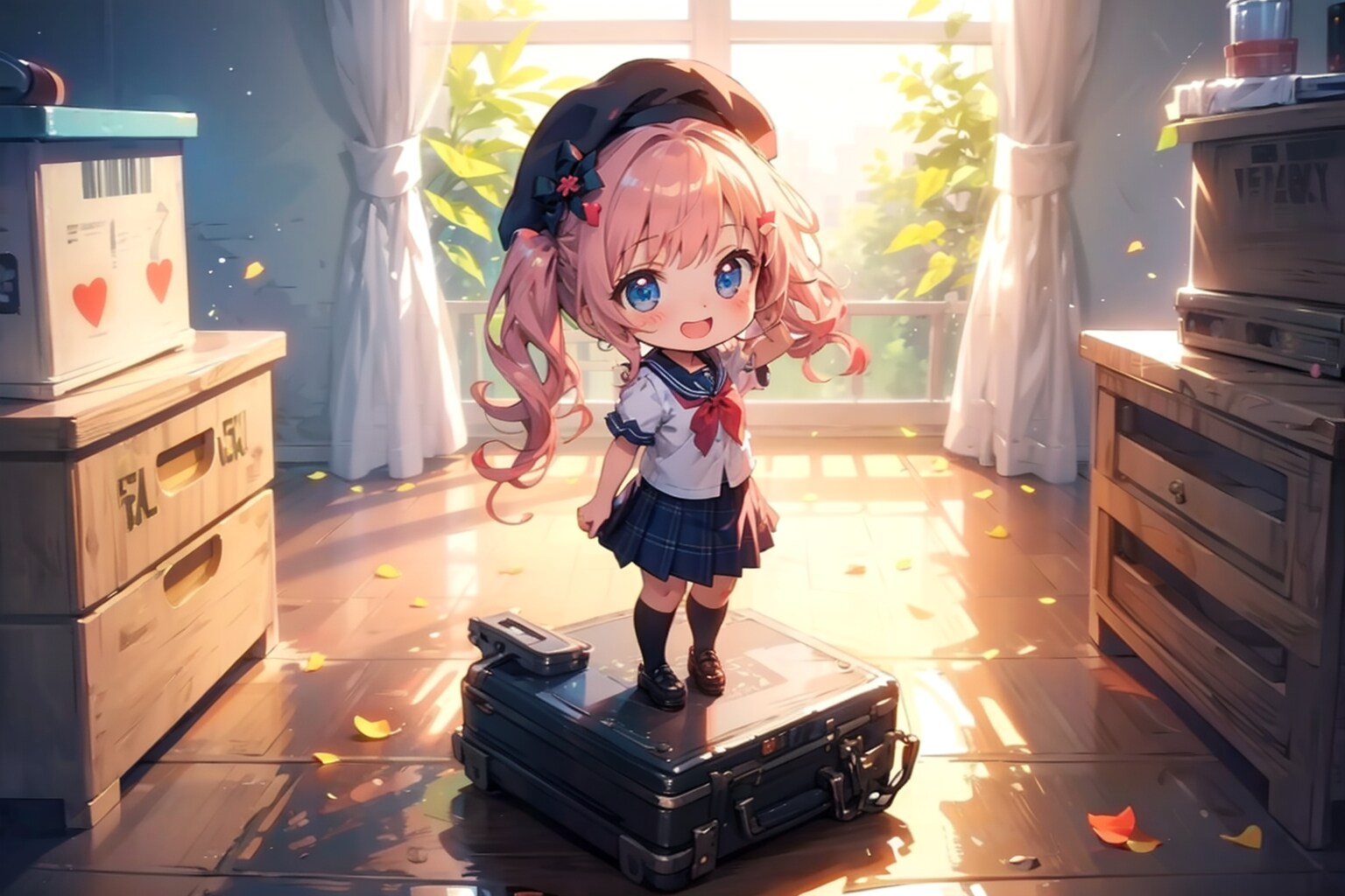 お部屋貰えた-♪。 | の人気AIイラスト・グラビア