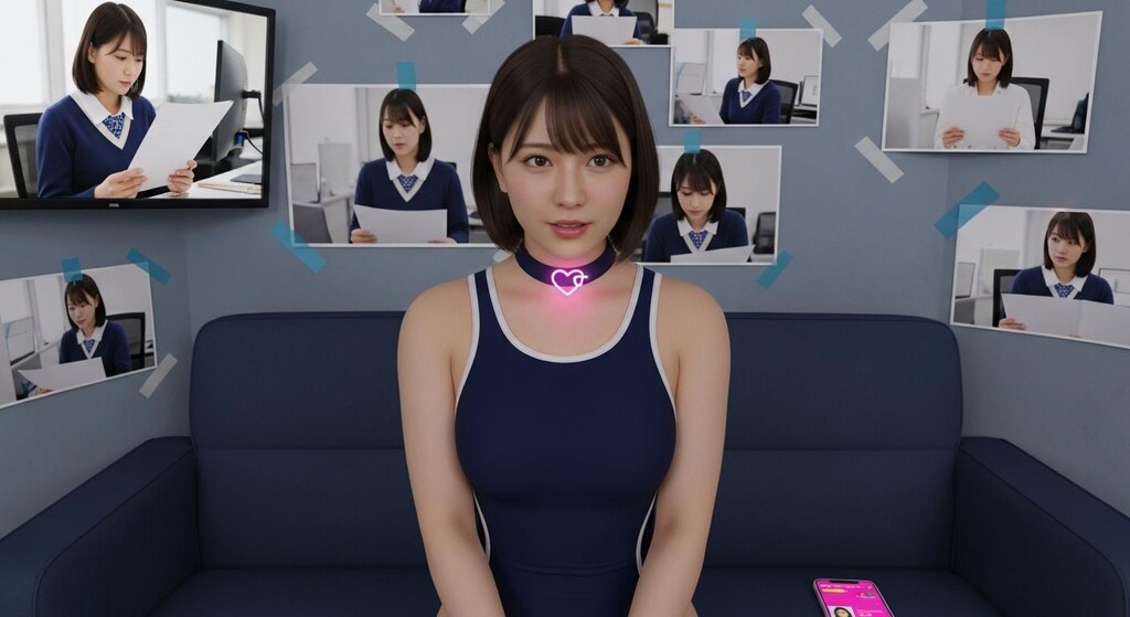 アプリを使って憧れの先輩を好き放題する