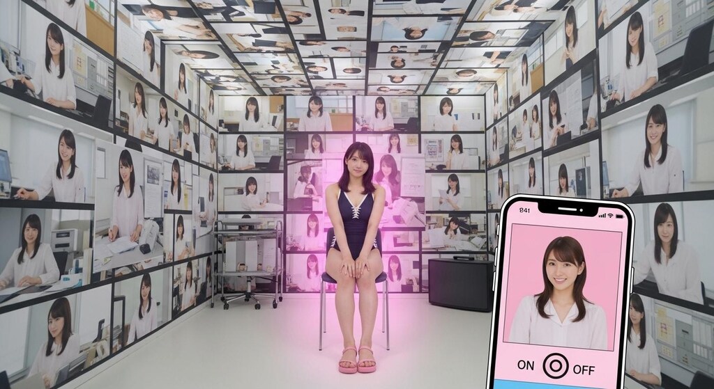 アプリを使って憧れの先輩を好き放題する