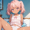 ピンクツインテちゃん 4枚目
