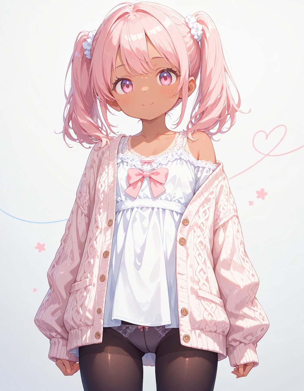 ピンクツインテちゃん
