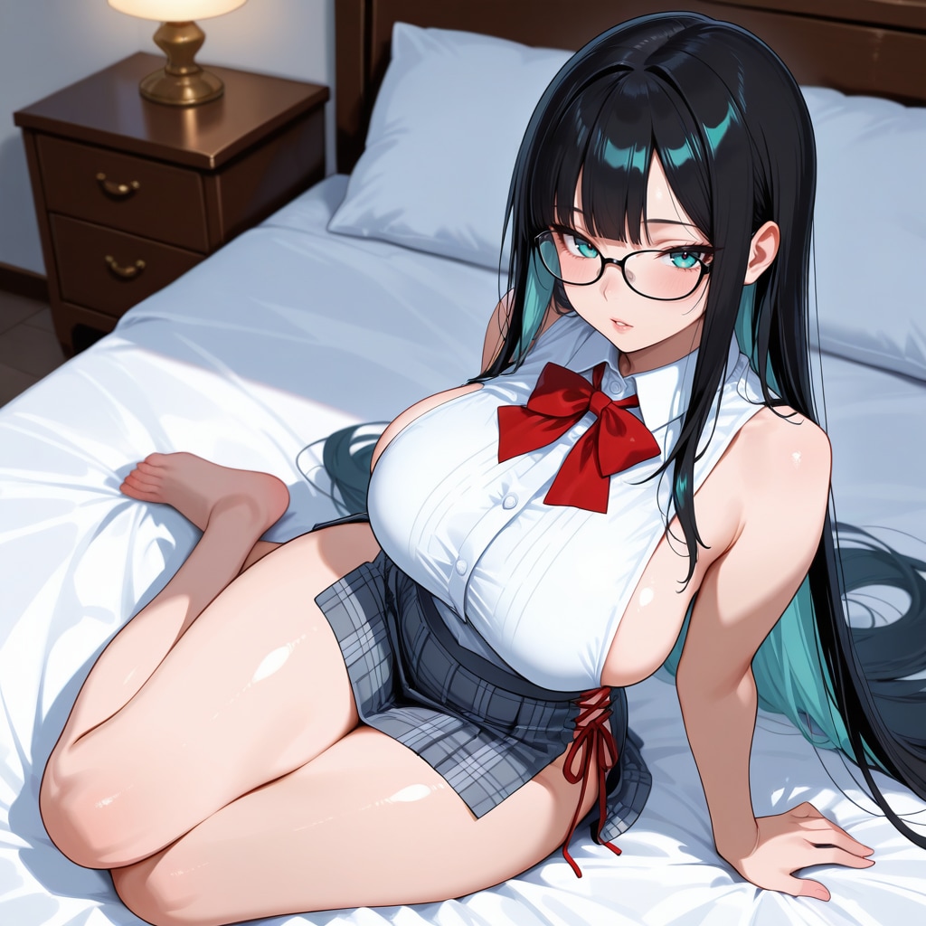 サイドカットアウトスリット夏服