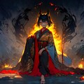 漆黒狐は夜に目覚める 2枚目