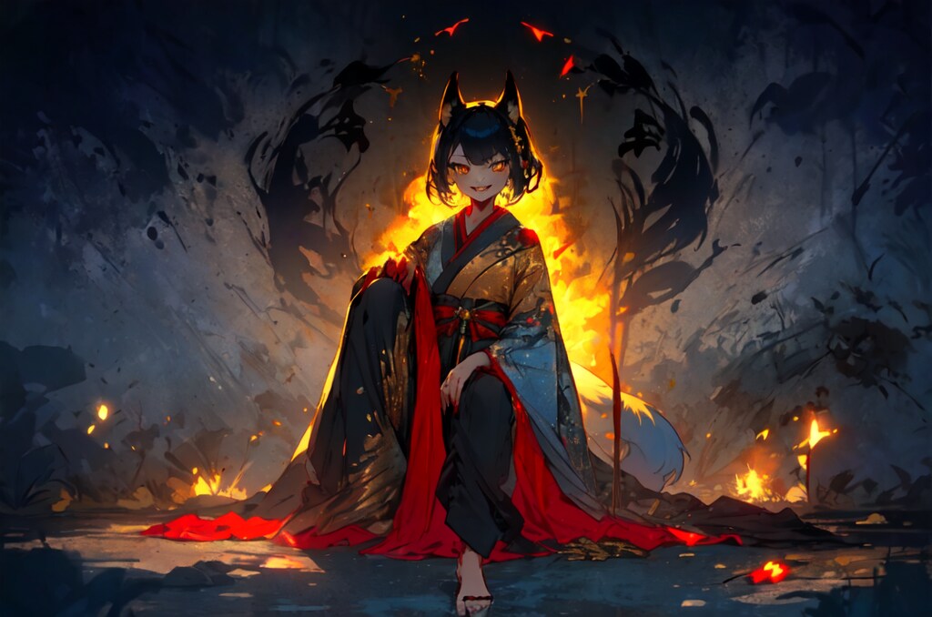 漆黒狐は夜に目覚める