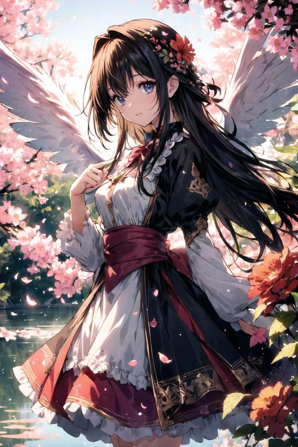 天使さん頑張ります