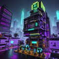 夜の街をブロックで再現してみたら 4枚目