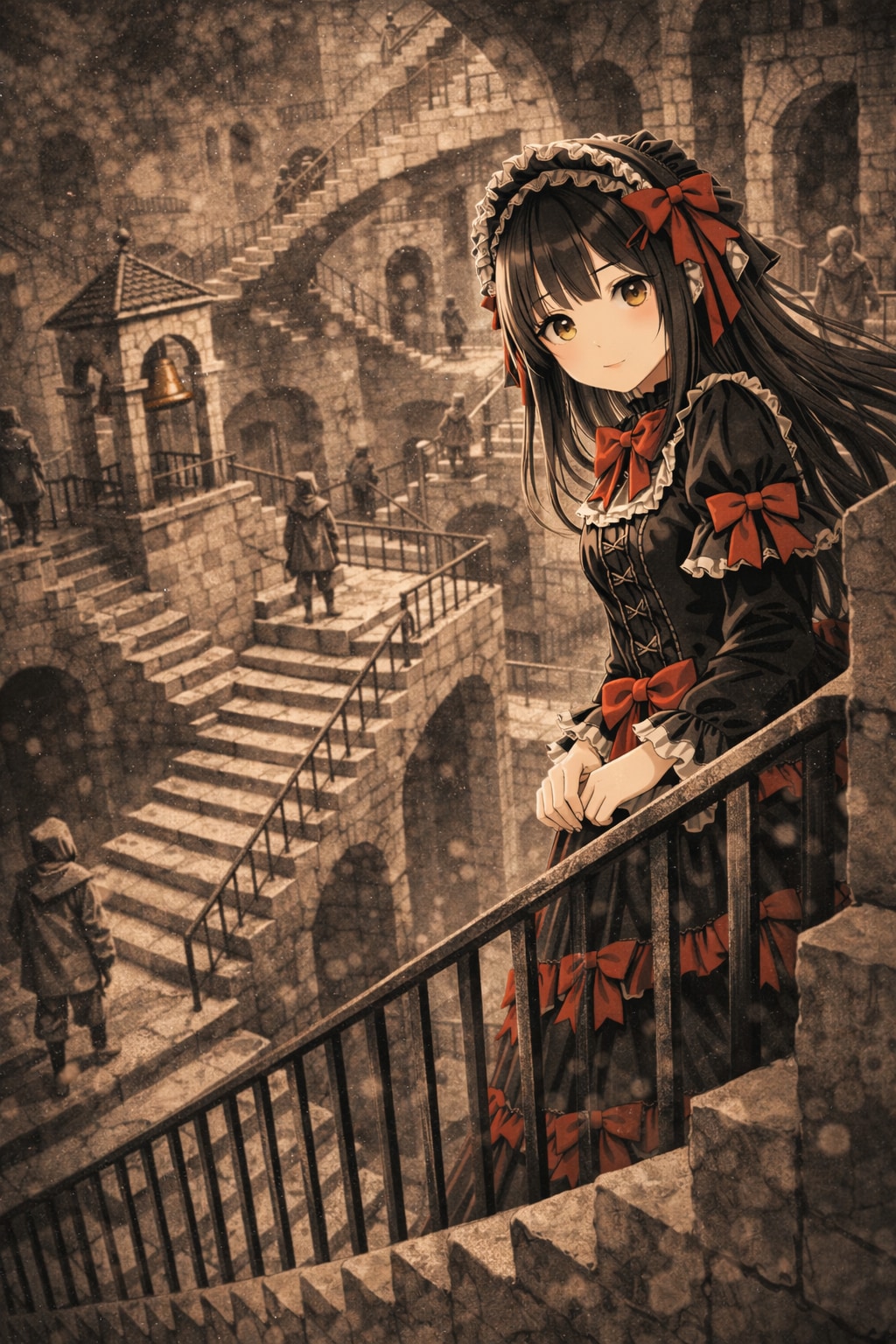 Lost in Escher's world(2) | の人気AIイラスト・グラビア