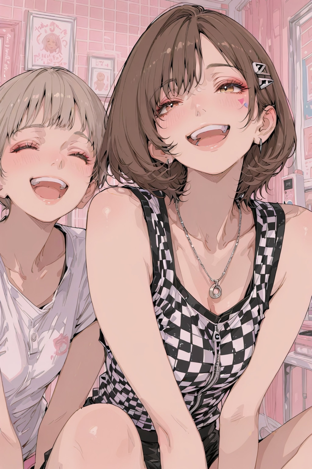 ショートいいじゃん*`;+。 | の人気AIイラスト・グラビア