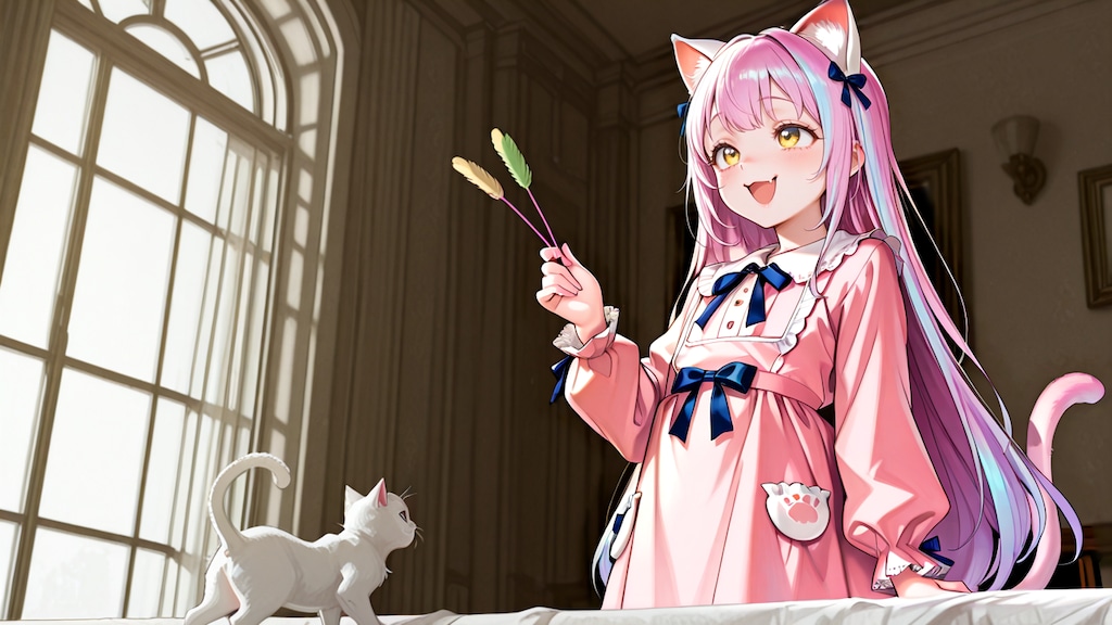 いいかい？緑があたしの、黄色があなたの分ね？