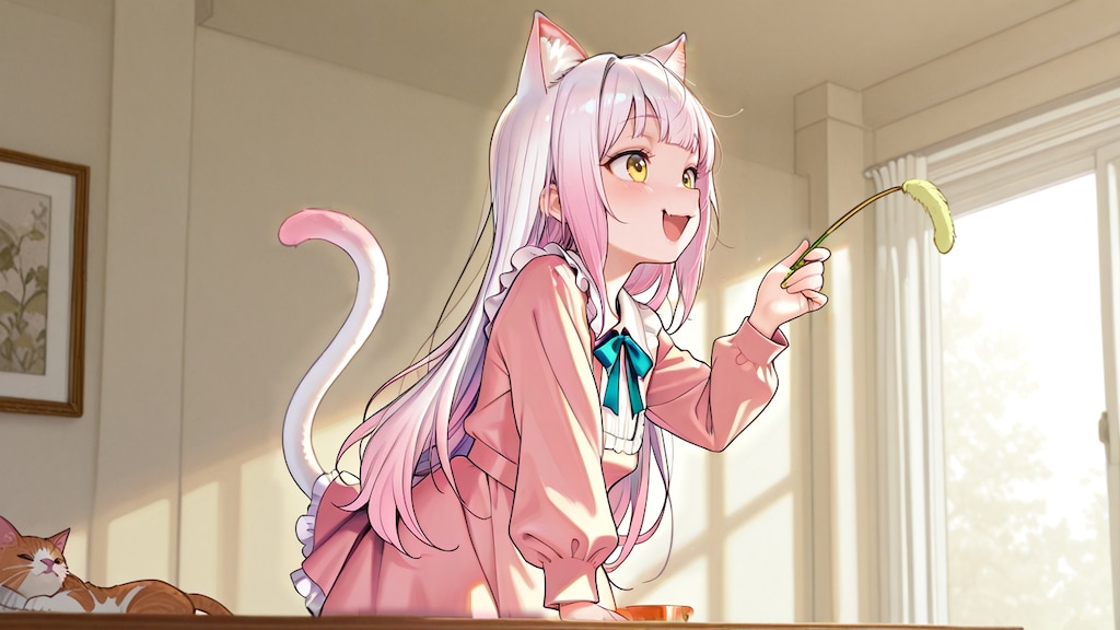 いいかい？緑があたしの、黄色があなたの分ね？