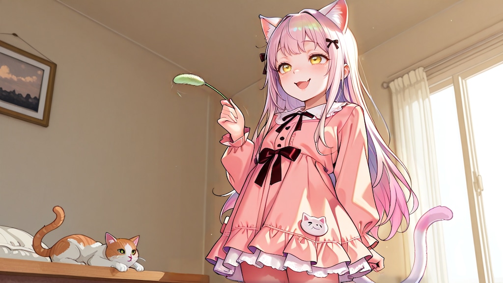 いいかい？緑があたしの、黄色があなたの分ね？