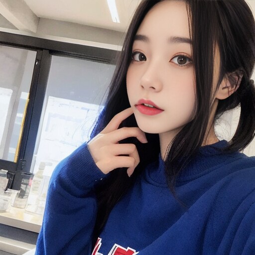シンプルな美少女
