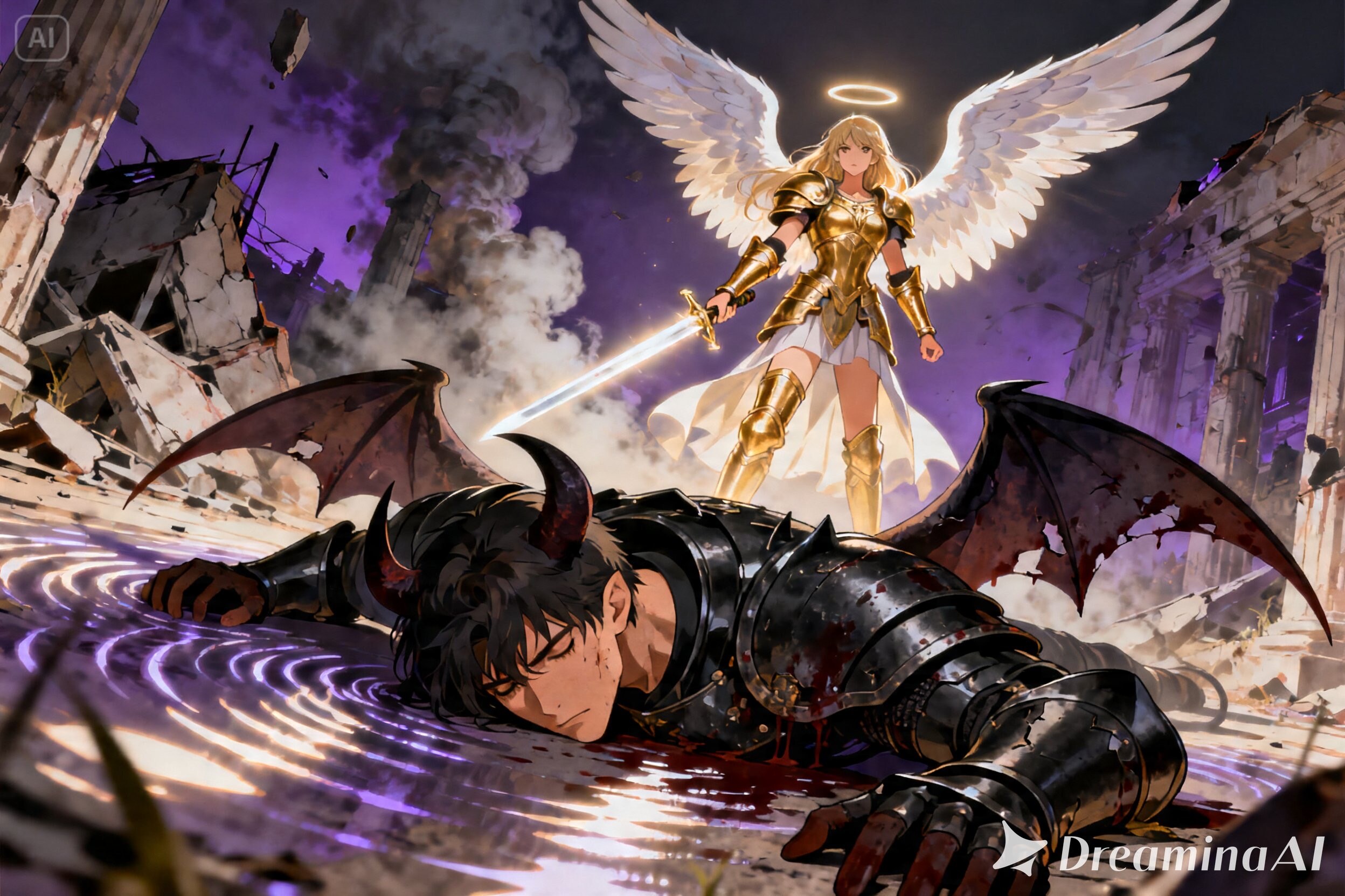 天使に敗北した悪魔