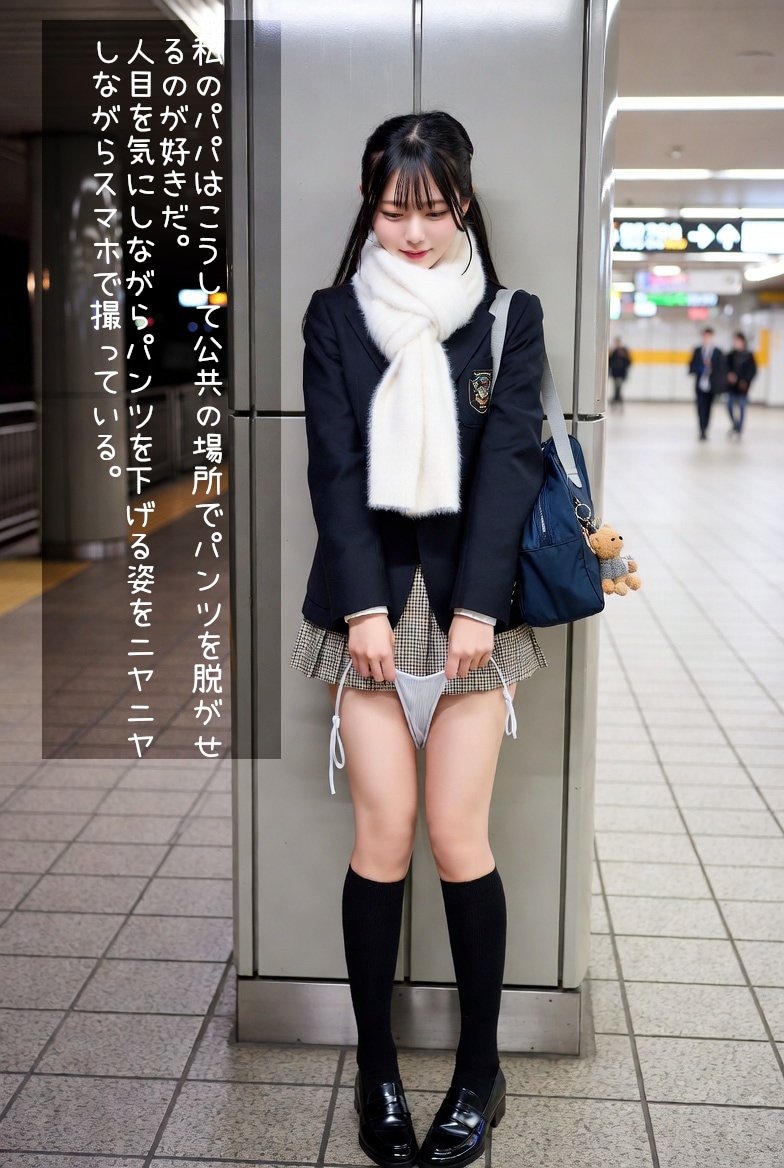 パンツ降ろし