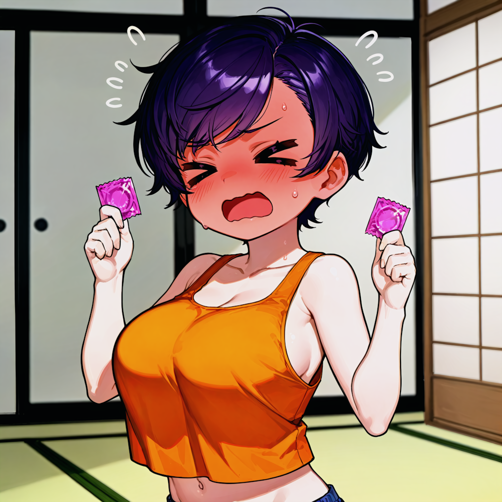 こ、これは… こんなのいつ使うつもりなんだよ～！ …… こうやるのかな…… うわぁ！ お帰りなさぃ！