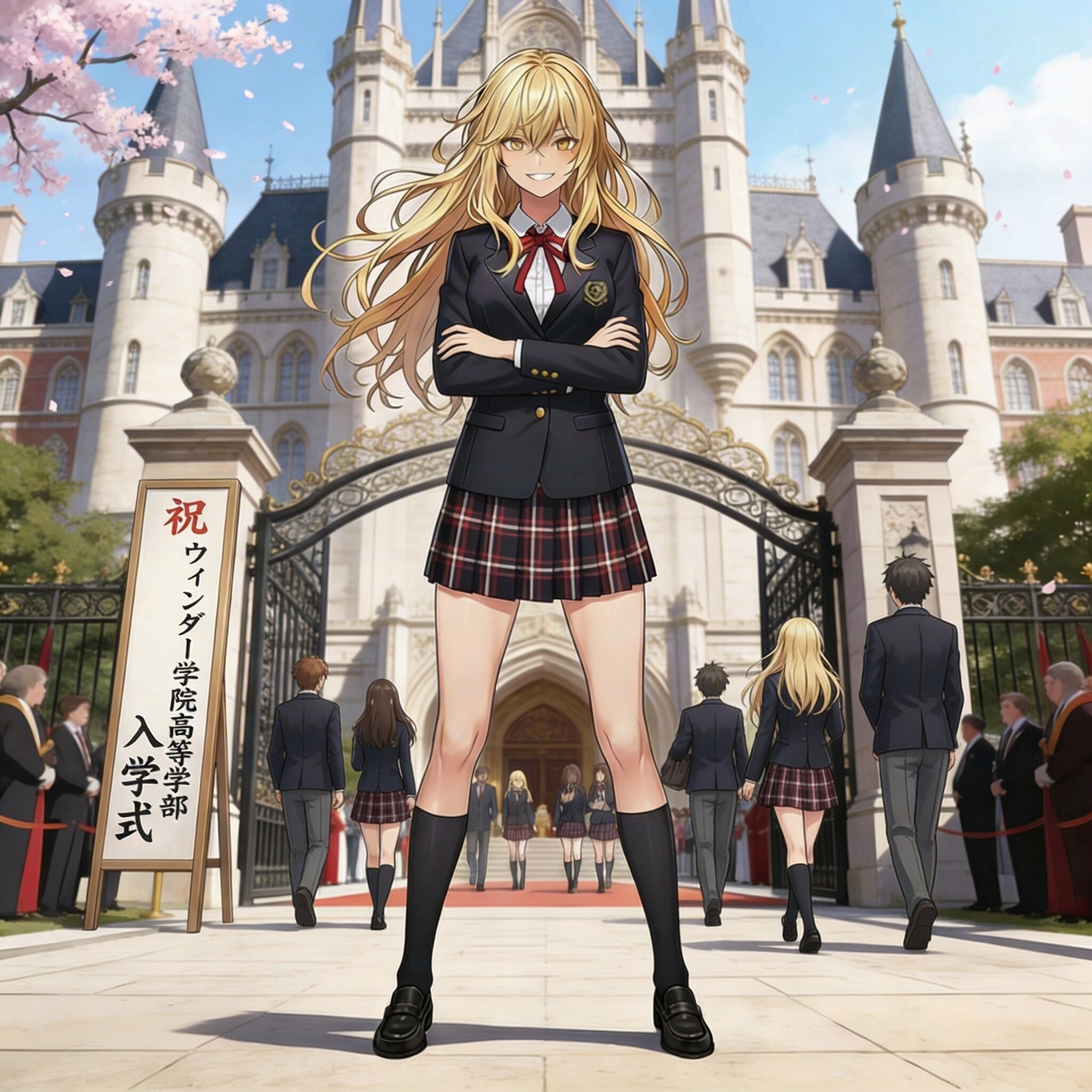ウィンダー学院入学式 | の人気AIイラスト・グラビア