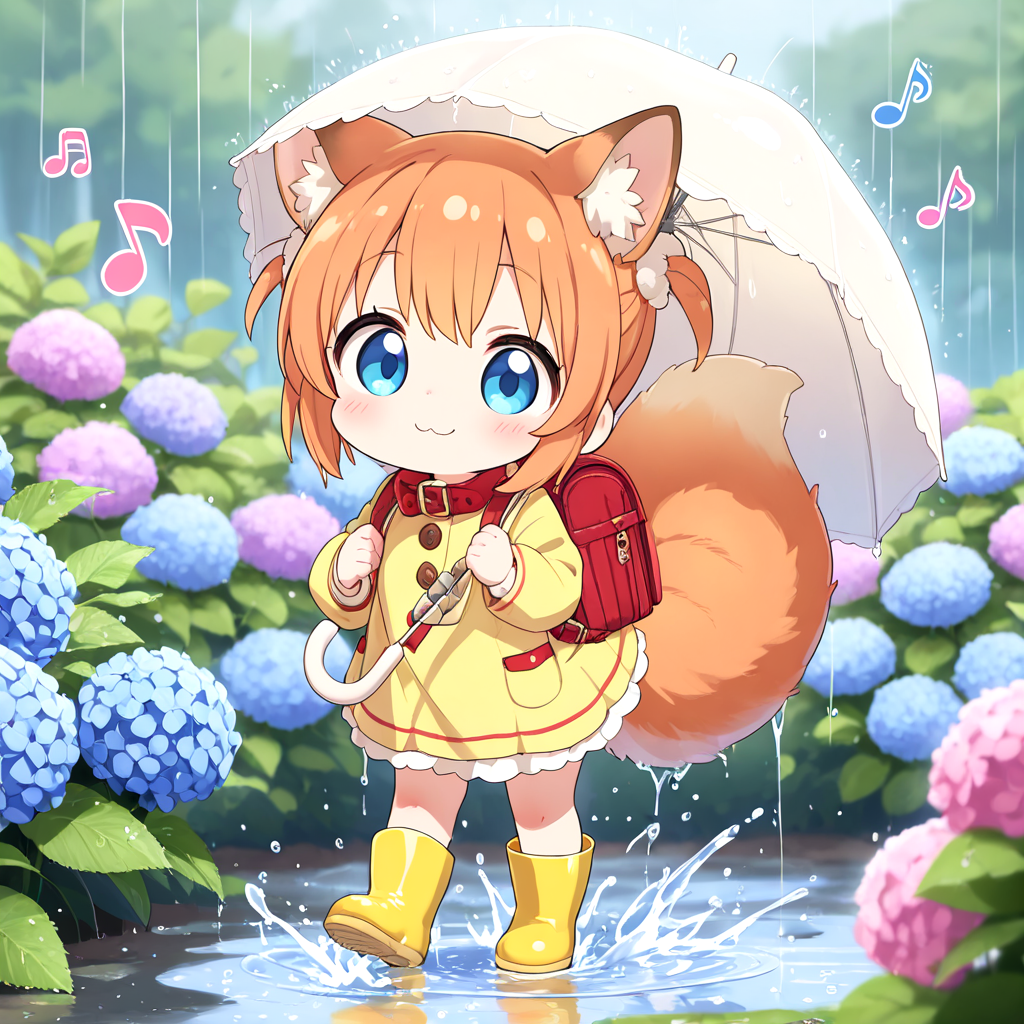 雨に歌えば♪ | の人気AIイラスト・グラビア