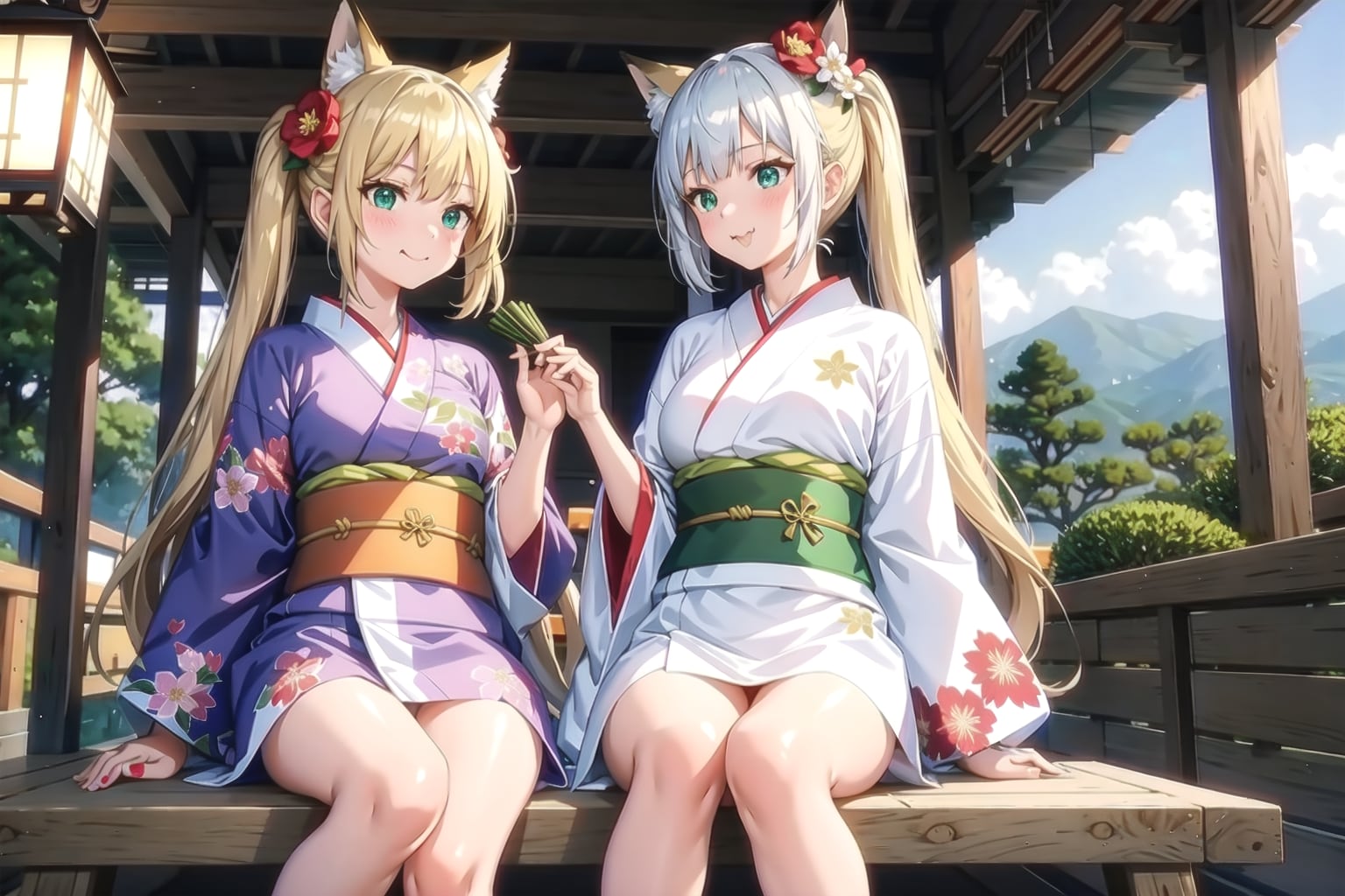 双子になってくれました
