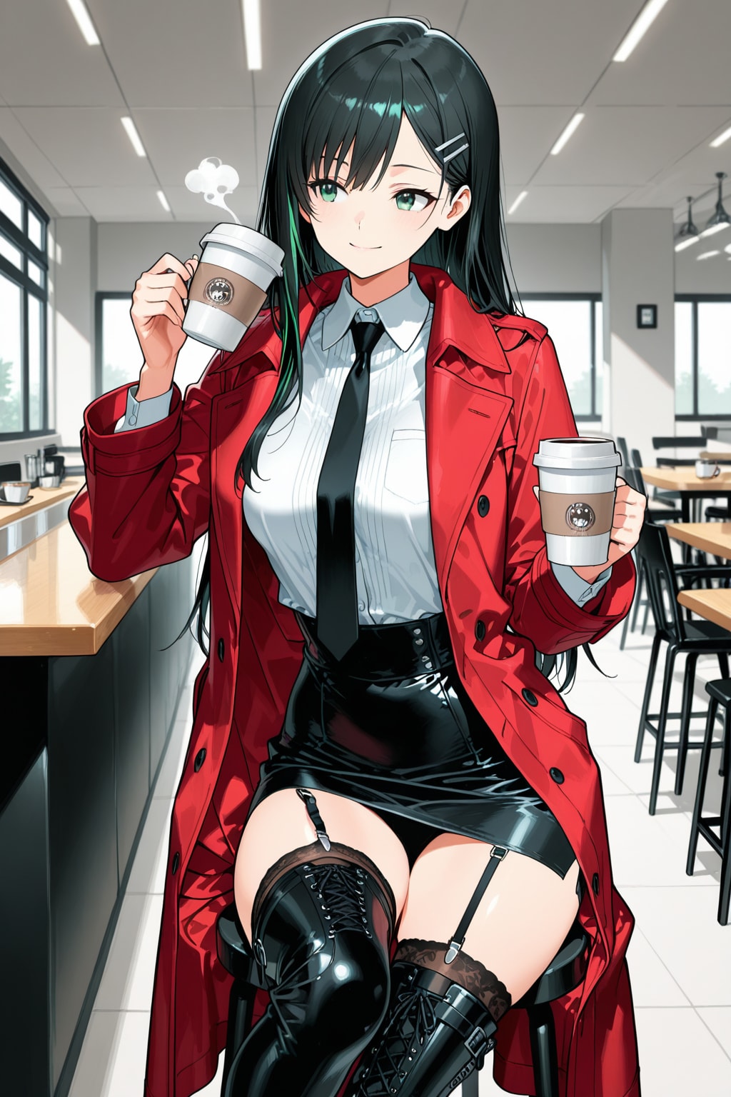 昔書いていた黒歴史ノートの設定で画像生成してみた。