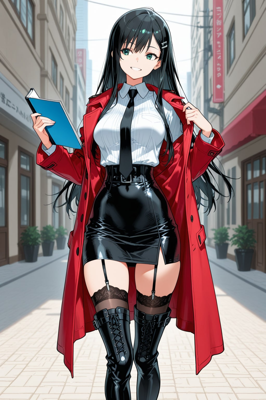 昔書いていた黒歴史ノートの設定で画像生成してみた。 | の人気AIイラスト・グラビア