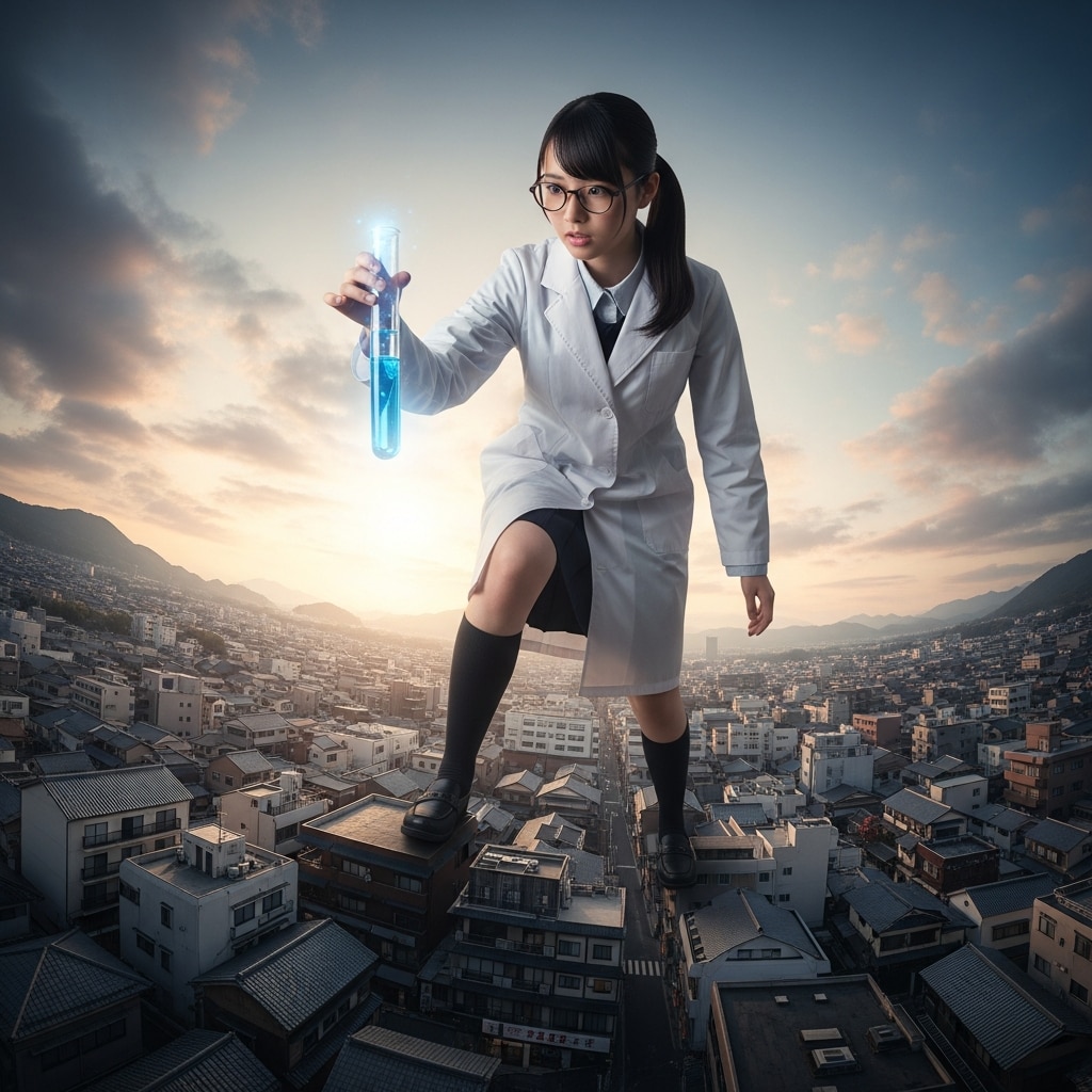 実験失敗　眼鏡バージョン