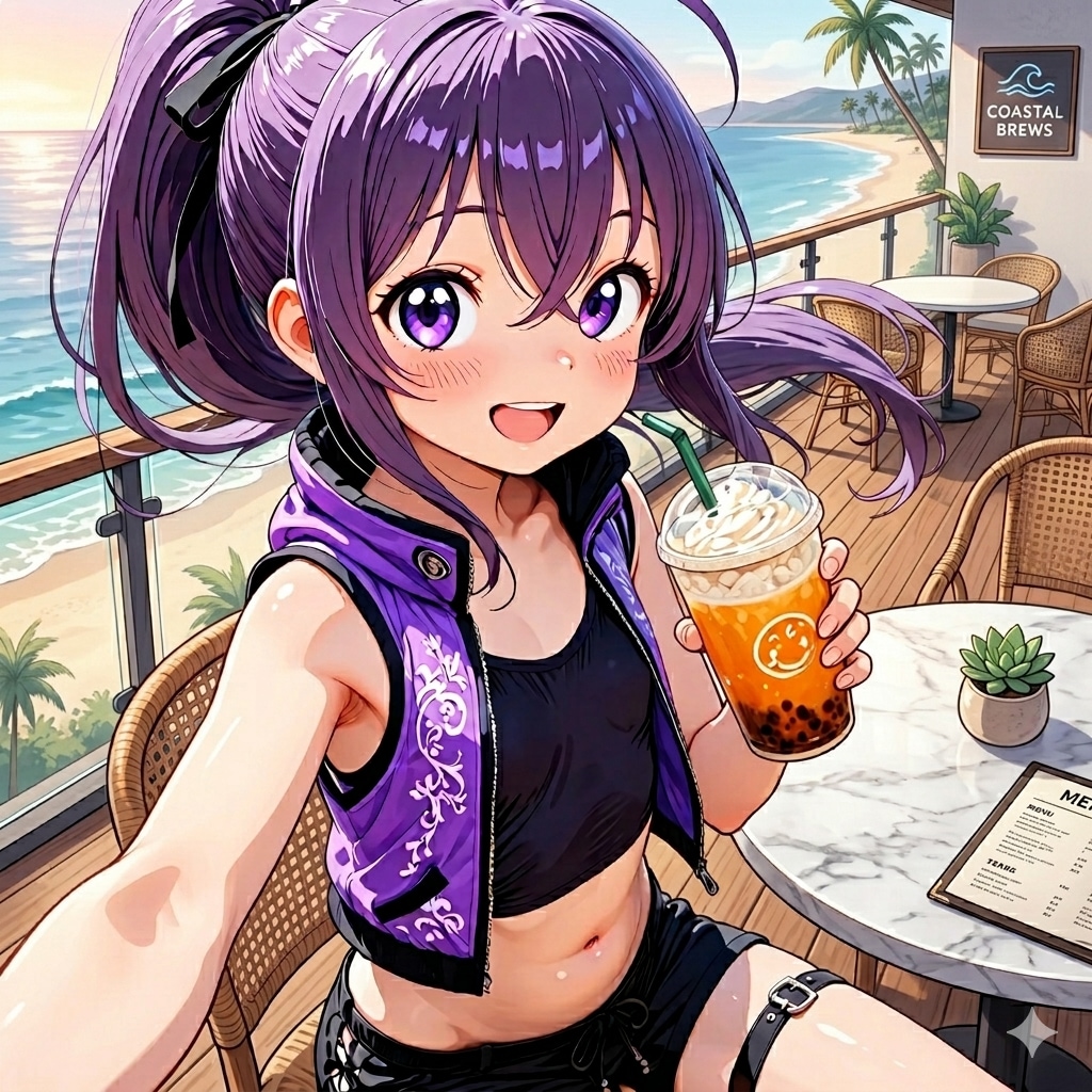 自撮りするクノイチ | の人気AIイラスト・グラビア