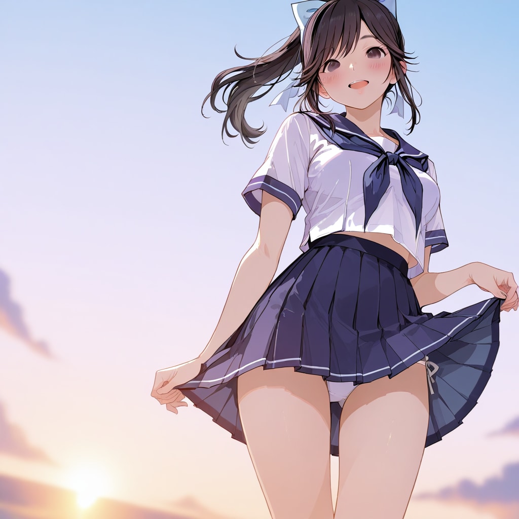 高嶺愛花のパンチラ