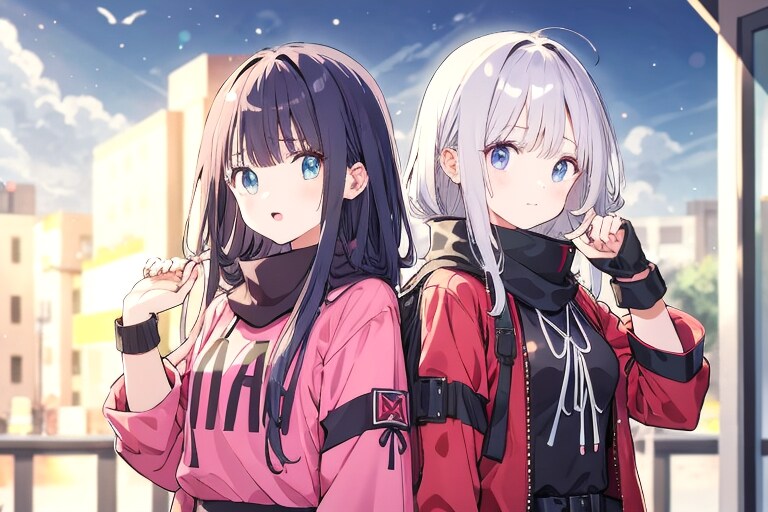 ふたりのあいうえお[ぢ] | の人気AIイラスト・グラビア