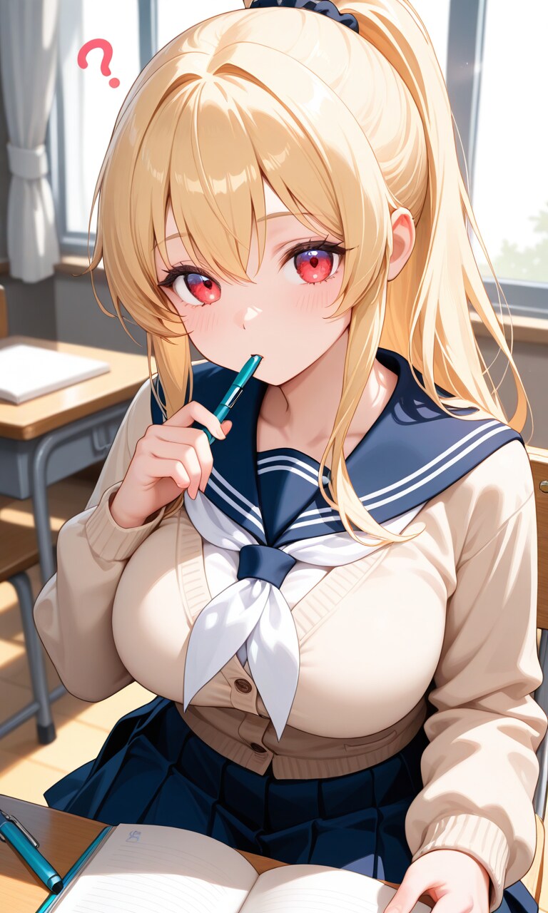 勉強 | の人気AIイラスト・グラビア