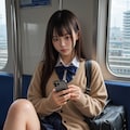 気にしてない子 5枚目